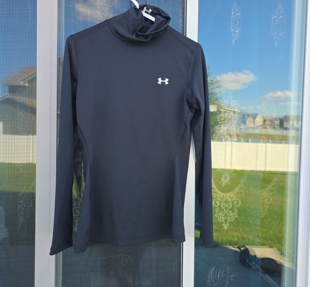 Under Armour Black Men’s Long Sleeve Compression Mock Neck